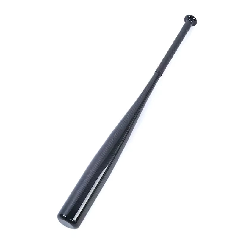 Black matte carbon fiber training baseball bat